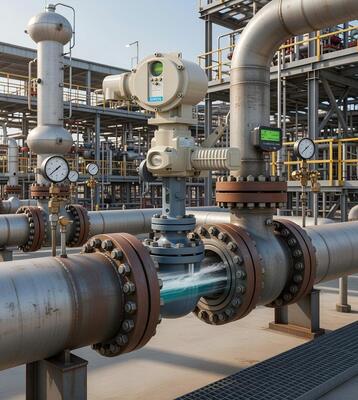 Sipos AKTORIK SIWS SERİSİ Çin Markası Kontrol Vanası ve Enerji Santrali Vana Aktüatörü için Elektrikli Aktüatör Vanaları