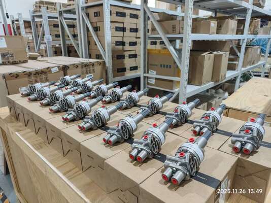 Fisher 377 Pnömatik Sinyal Güçlendirici ve Sanayi Kullanımı için DVC6200 Dijital Valf Yerleştiricisi