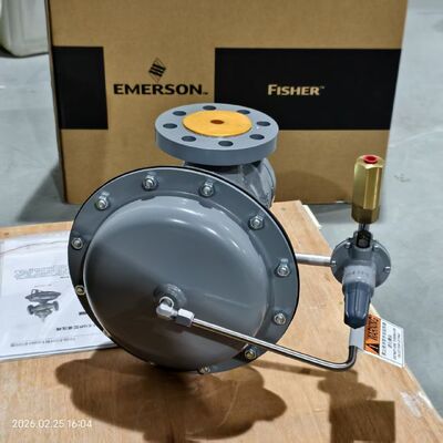 EMERSON Fisher Tip 1098-EGR ve 1098H-EGR Yüksek Performanslı Kazanlar İçin Stoklu Pilot Kumandalı Gaz Basınç Düşürücü Valf