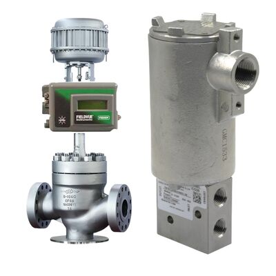 Endüstriyel Kontrol Valfları Çinli Üretici; Fisher DVC2000 FIELDVUE Serisi Pozisyonerleri; HART Protokol Aygıtlarının ve IMI Norgren 6313 Serisi Solenoid Valflarının Kurulumu ve Teslimatı