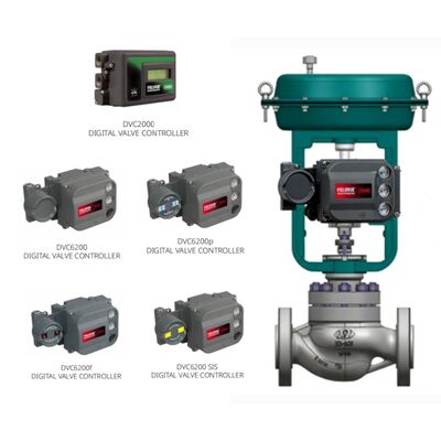 Çin CHUAN YI HKG10 Çok Katmanlı Kovan Yüksek Basınç Farkı Kontrol Vanası Fisher DVC6200 Konumlandırıcı