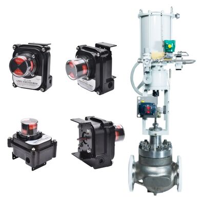 Çin Chuan Yi HCP10000 Tek Koltuklu Küresel Kontrol Vanası Santral HKC APL-310N Limit Anahtarı