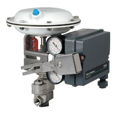 Fisher 3660/3661 Valf Konumlandırıcı ve 67CFR Filtre Regülatörü ile Pnömatik Kontrol Vanaları — Elektro-Pnömatik Konumlandırıcı, 4-20mA, Paslanmaz Çelik Sıcaklık Aralığı eksi 40°C ila 85°C