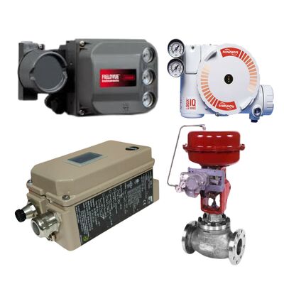 Yeni stok mevcut: konumlandırıcılar Fisher DVC6200 Dijital Valf konumlandırıcı / Samson 3730-5 / Flowserve Logix 3200 Serisi