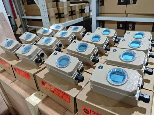 Samson Pnömatik Akıllı Pozisyoner 3730-31001 Kelebek Vana ve Asco Solenoid Valfli