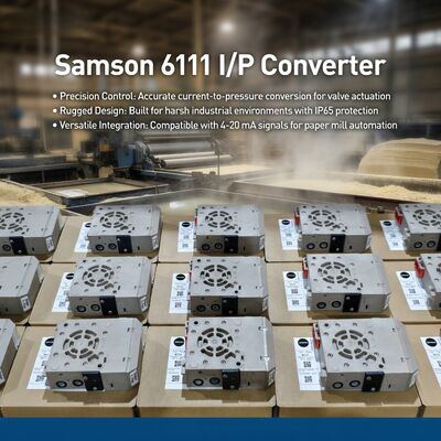 SAMSON 6111 I/P Dönüştürücü Elektro Pnömatik Dönüştürücü Akım Basınç Sinyal Dönüştürücü
