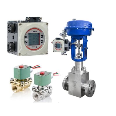 Valmet Me-tso Neles NDX Akıllı Valf Denetleyicisi ile Çin Kontrol Valfi