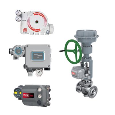 Spirax Sarco EP6 ve Flowserve Pnömatik Kontrol Cihazı 3200MD Yüksek Performanslı Dijital Fisher Pnömatik Valf Konumlandırıcı DVC2000 DVC6200