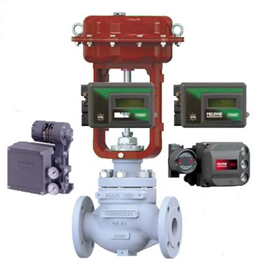 Spirax Sarco EP6 ve Flowserve Pnömatik Kontrol Cihazı 3200MD Yüksek Performanslı Dijital Fisher Pnömatik Valf Konumlandırıcı DVC2000 DVC6200