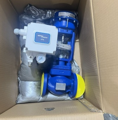 Pneumatic Control Valve and Stock FISHER DVC6200 Controller and Electro-Pneumatic Positioner Spiraxsarco EP6SLS1-A and SP7
