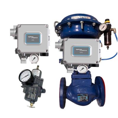 Fish-er 67CFR Filtre Basınç Düzenleyicisi Spirax Sarco EP6 Elektropneumatik Valf Yerleştiricisi Valf Denetleyicisi