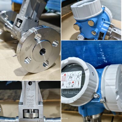 Endüstriyel Buhar Gazı Sıvı Kütlesel Akış Ölçer Endress Hauser Proline Prowirl F 200 E+H Vortex Akış Ölçer
