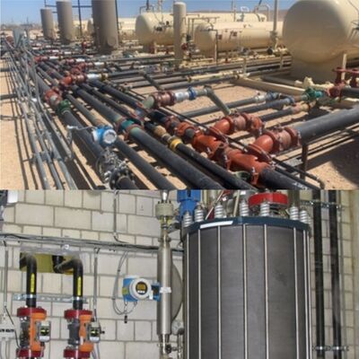 Endüstriyel Buhar Gazı Sıvı Kütlesel Akış Ölçer Endress Hauser Proline Prowirl F 200 E+H Vortex Akış Ölçer