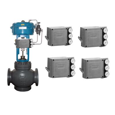 Emerson Fisher 3582 Endüstriyel Kontrol Vanaları için Elektro-Pnömatik Tek Etkili Valf Pozisyonlayıcı