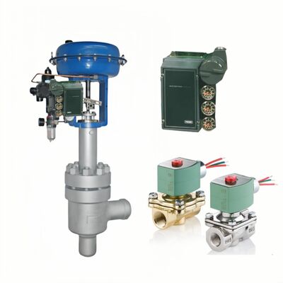 Emerson Fisher 3600 Series 3620J Electro Pneumatic Valve Positioner with ASCO Solenoid Valves