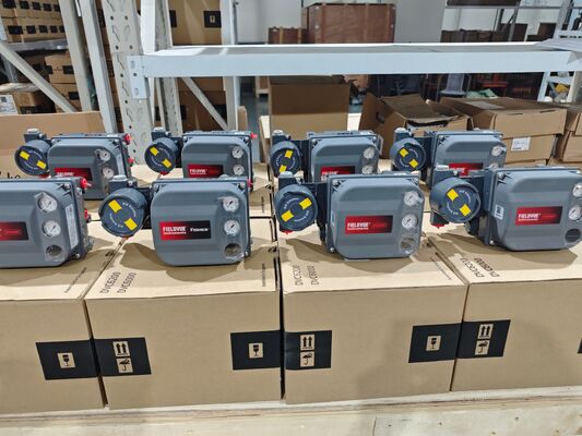 Oil and Gas Industry Pneumatic Valve Positioner Fish-er DVC2000 DVC6200 and FOXBORO Controller and Spirax Sarco Valve KE73 and Actuator PN9223E