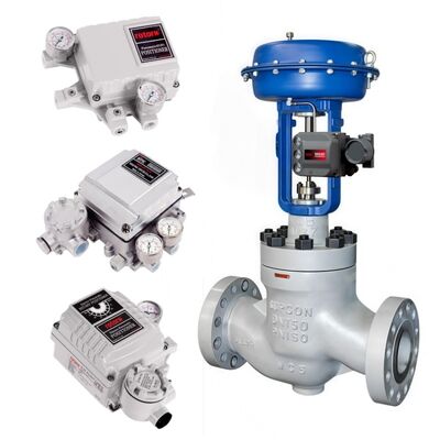 Rotork YT1200 Pnömatik Aktüatör Kontrolü İçin Valf Pozisyonlayıcı (Yağ, Gaz, Su Arıtma, Endüstriyel Boru Hattı)