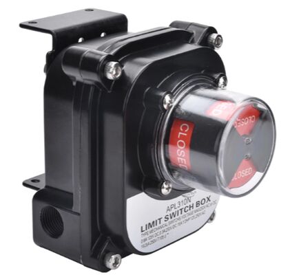 CHUANYI VB400 Dört Eksantrik Kelebek Valfı HKC Limit Switch Petrol Gaz Kimyasal Enerji Endüstrisi