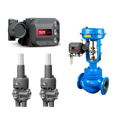 Emerson Fisher DVC6200 Dijital Valf Denetleyicisi ve Fisher 377 Çince Kontrol Valfi ile Trip Valf