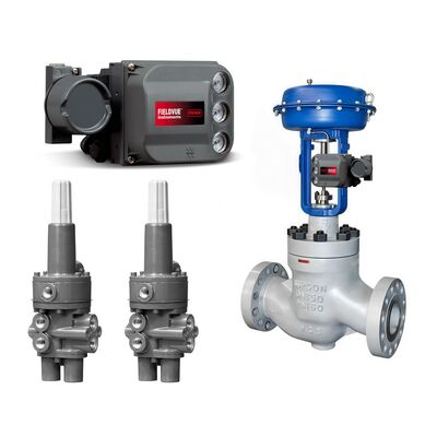 Emerson Fisher DVC6200 Dijital Valf Denetleyicisi ve Fisher 377 Çince Kontrol Valfi ile Trip Valf