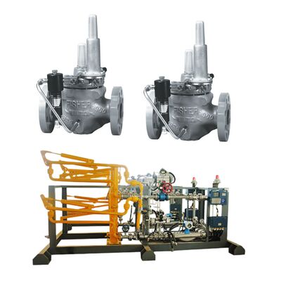 Endüstriyel Kullanım İçin Yeni Yüksek Kapasiteli Emerson Fisher EZR Serisi Basınç Düşürücü Regülatör