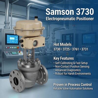Yeni Orijinal Almanya Samson Valve Positioner Tedarikçisi Samson 3730-3 3730-4 3730-6 3725 4763 3766