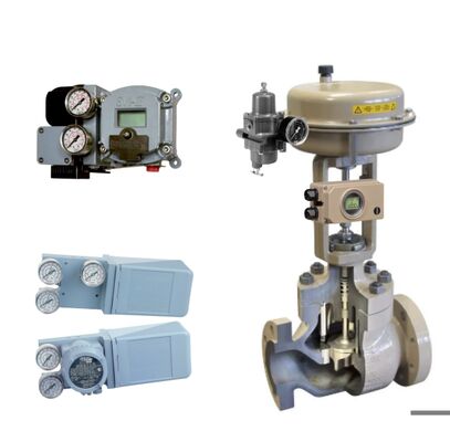 Samson Pnömatik Kontrol Vanası ve Masoneilan SVI2 Akıllı Dijital Kontrol Vanası Konumlandırıcı ve Güvenilir 4700E Elektro-pnömatik Kontrol Cihazı ve Samson 3730-3
