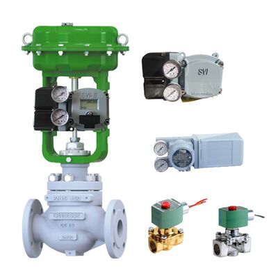 Samson Pnömatik Kontrol Vanası ve Masoneilan SVI2 Akıllı Dijital Kontrol Vanası Konumlandırıcı ve Güvenilir 4700E Elektro-pnömatik Kontrol Cihazı ve Samson 3730-3
