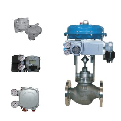 Samson Pnömatik Kontrol Vanası ve Masoneilan SVI2 Akıllı Dijital Kontrol Vanası Konumlandırıcı ve Güvenilir 4700E Elektro-pnömatik Kontrol Cihazı ve Samson 3730-3
