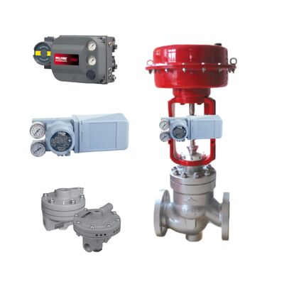 Samson Pnömatik Kontrol Vanası ve Masoneilan SVI2 Akıllı Dijital Kontrol Vanası Konumlandırıcı ve Güvenilir 4700E Elektro-pnömatik Kontrol Cihazı ve Samson 3730-3