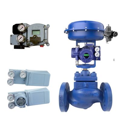 Spiraxsarco Pnömatik Kontrol Vanası ve Masoneilan SVI2 Kontrol Vanası Konumlandırıcı ve Reliable 4700E Elektro-pnömatik Kontrol Cihazı ve FOXBORO Konumlandırıcı SRD991