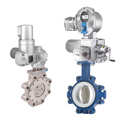 AUMA SA Multi-Turn Electric Actuator with 10Nm-32000Nm Torque Range IP68 Protection and Keystone Butterfly Valve Compatibility