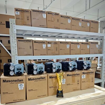 Yepyeni Masoneilan SVI2 SVI3 SVI3-211212 SVI3-21121112 OEM Akıllı Dijital Pnömatik Valf Denetleyicisi ve Konumlandırıcısı