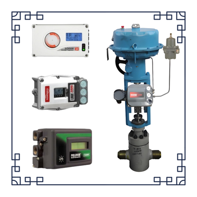 Petrol ve Gaz Endüstrisi FISH-ER Pnömatik Kontrol Valf ve Konumlandırıcı Fish-er DVC2000 DVC6200 3582I ve Masoneilan 4700E