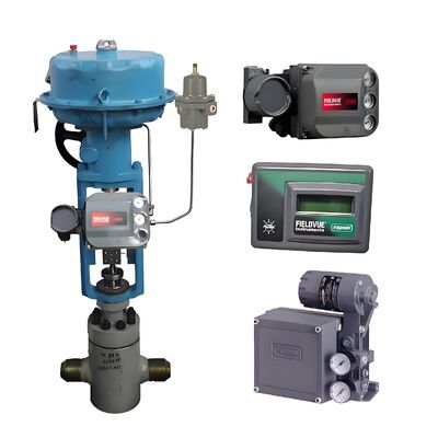 Petrol ve Gaz Endüstrisi FISH-ER Pnömatik Kontrol Valf ve Konumlandırıcı Fish-er DVC2000 DVC6200 3582I ve Masoneilan 4700E