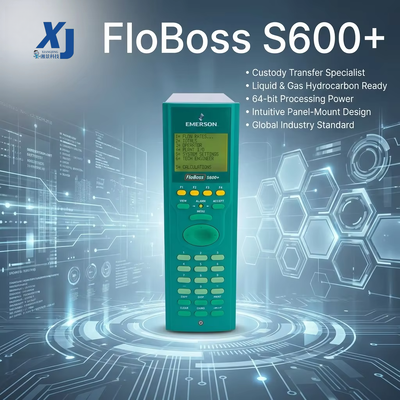 FloBoss S600+ Akış Hesaplayıcısı Endüstriyel Akış Bilgisayarı Güvenlik Nakliye Gaz Sıvı Süreç Akış Kontrolörü