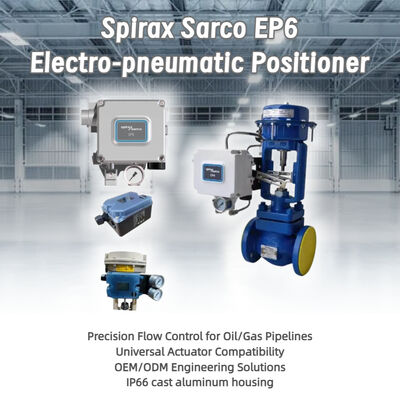 High Precision Electro-pneumatic Spirax Sarco EP6 Positioner Replacement Part Compatible  Various Brands Actuators