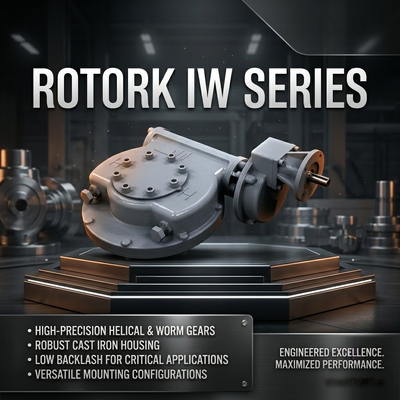 Çeyreği Dönüşlü Delek Kutusu Rotork IW5 IR1 Serisi Solucan Delek Kutusu Elektrik Top Valfi Kelebek Valfi Fiş Valfi