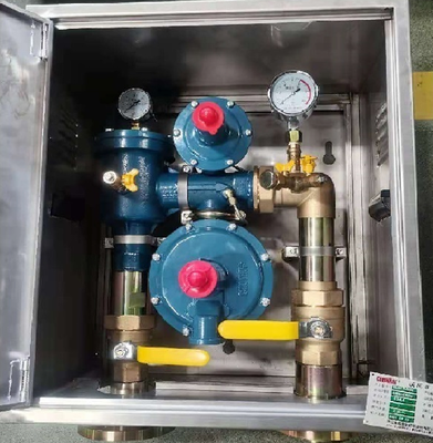Gaz Filtresi Basınç Düzenleyici Kabine Çin Chunhui Kontroller OEM Bina düzeyinde doğal gaz kontrol düzenleyicisi