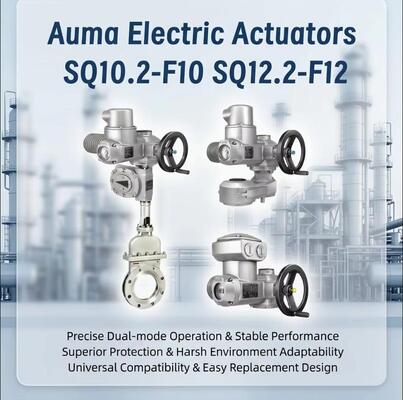 Yüksek Performanslı Endüstriyel Auma Küresel Valf Elektrik Çalıştırıcıları Sq10.2-f10 Sq12.2-f12
