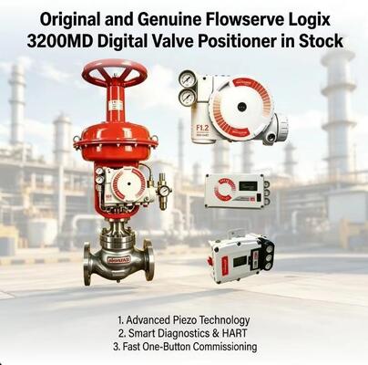 Orijinal ve Orijinal Flowserve Logix 3200MD Dijital Valf Konumlandırıcı Stoklarımızda