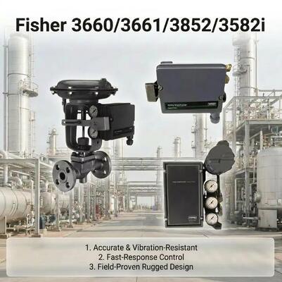 Original In-Stock F-isher 3660/3661/3852/3582i Toplu Gaz OEM Elektropneumatik Valf Yerleştiricileri