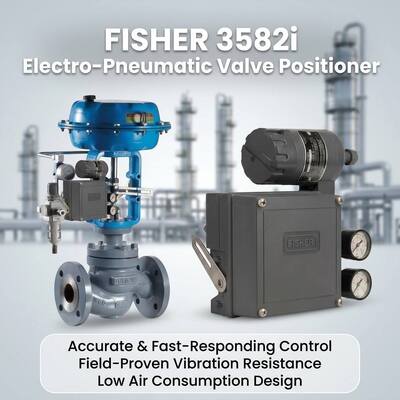 F-isher 3582i Elektro Pnömatik Valf Konumlandırıcı Rekabetçi Fiyat Hızlı Teslimat
