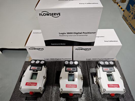 Yüksek hassasiyetli akış servisi Logix 3800 3800E Dijital Valf Konumlandırıcı Güvenilir Kontrol Valf Parçaları stokta