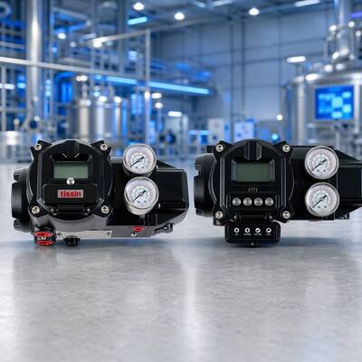 Tissin TS900 Akıllı Vana Konumlandırıcı HART İletişim Patlamaya Dayanıklı Kimyasal Petrol Gaz Boru Hattı