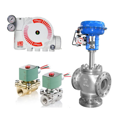 High Quality Flowserve Logix 3200MD Digital Valve Positioner HART Smart Control with ASCO Solenoid Valve