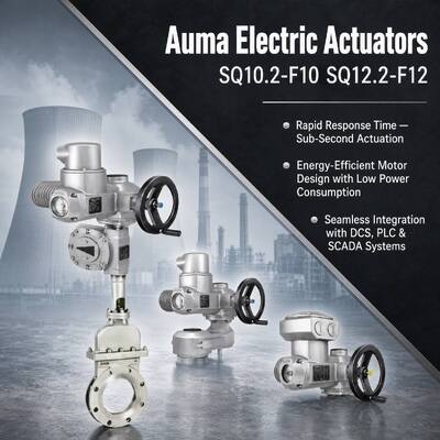High Performance Industrial Auma Electric Actuators SQ10.2-F10 SQ12.2-F12 Universal Replacement