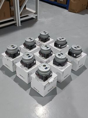 Valmet Me Tso OEM ND7000 ND9000 ND9103HX8T ND9206HE8T Pnömatik Akıllı Dijital Valf Yöneticisi HART 4-20mA Endüstriyel Otomasyon