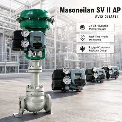 Masoneilan SVI2-21123111 SVI2 AP Akıllı Dijital Valf Konumlandırıcı Tam Valf Tanılama Özellikli