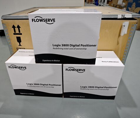 Stokta yeni Flowserve Logix 3800 3800E Dijital Pnömatik Valf Yerleştirici Kontrol Valf yedek parçaları